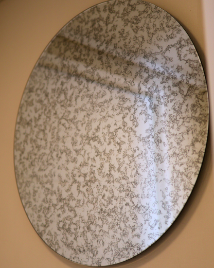 Espejo Envejecido Circular