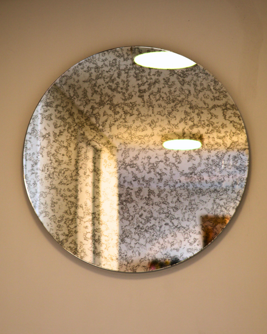 Espejo Envejecido Circular