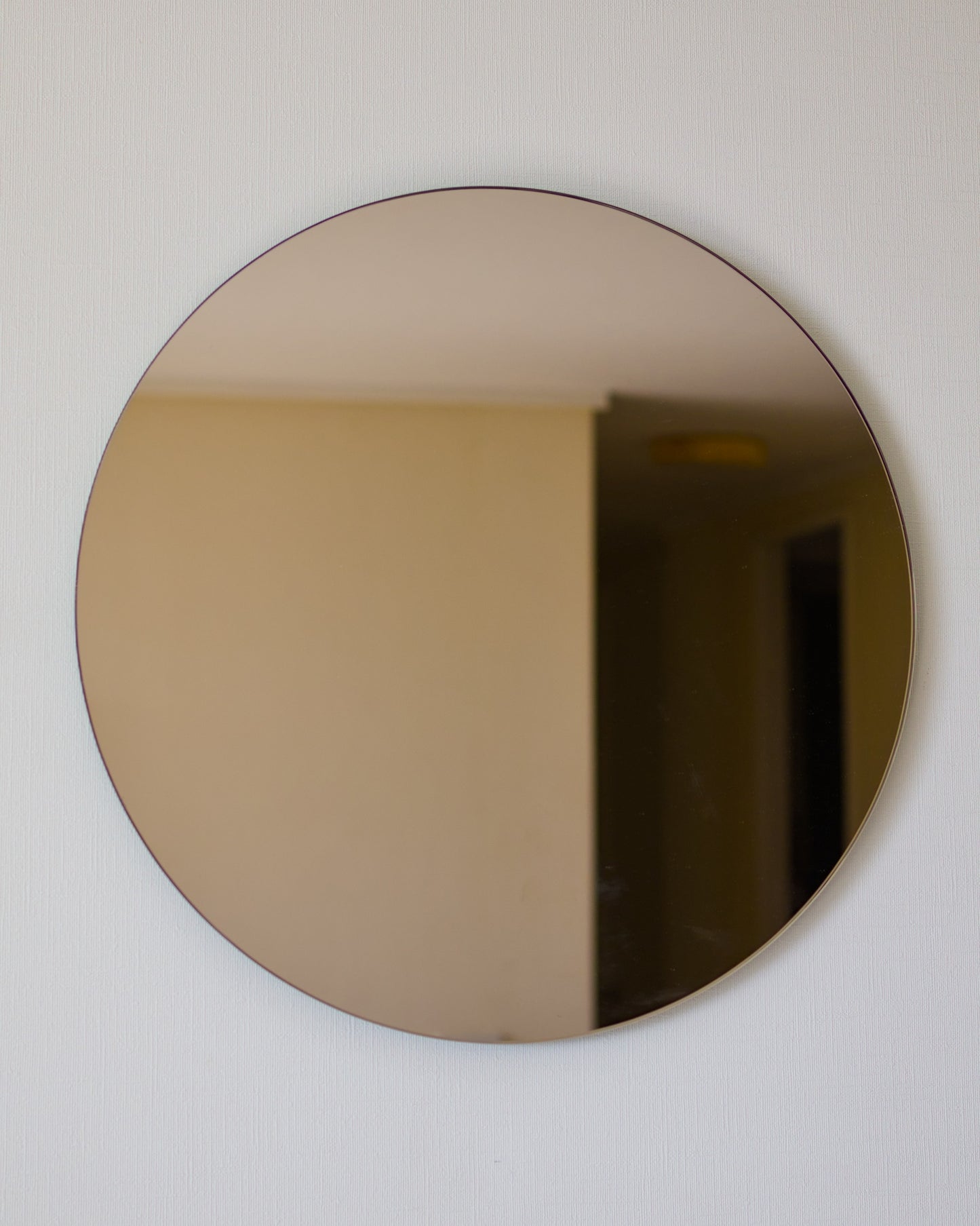 Espejo Circular Bronce Ocaso