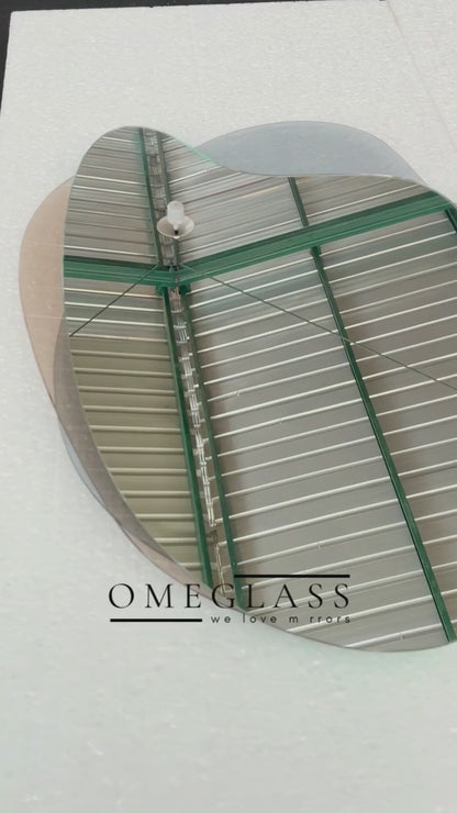 Espejo Triada - Bronce/Gris